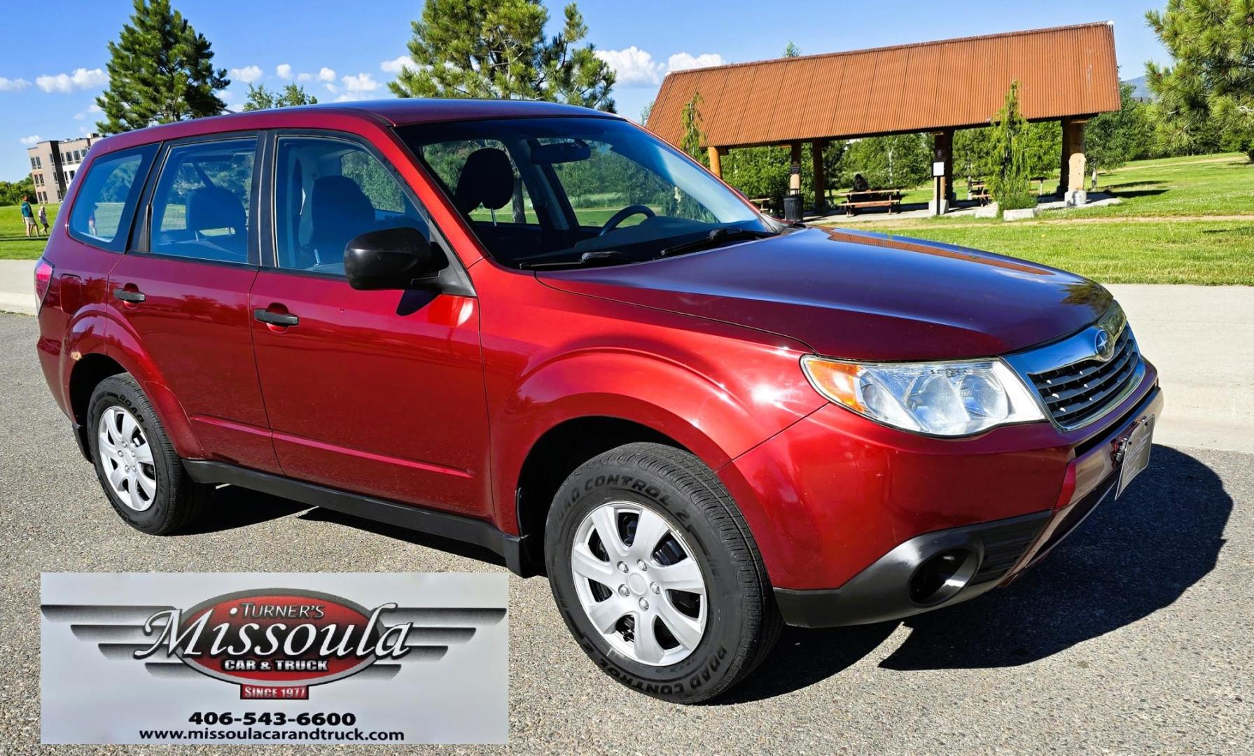 2009 Red /Black Subaru Forester 2.5X (JF2SH61609H) with an 2.5L H4 SOHC 16V engine, 4-Speed Automatic Overdrive transmission, located at 450 N Russell, Missoula, MT, 59801, (406) 543-6600, 46.874496, -114.017433 - Two Owner, Go Almost Anywhere AWD Subaru Forester. 2.5L H4 Engine. Automatic Transmission. Air Conditioning. Power Windows and Locks. Cruise Control. Tilt Steering. AM FM CD Player. Clean Title and Carfax. Head Gaskets were replaced at 92K Miles. We Finance through local Credit Unions. We do NOT - Photo#7