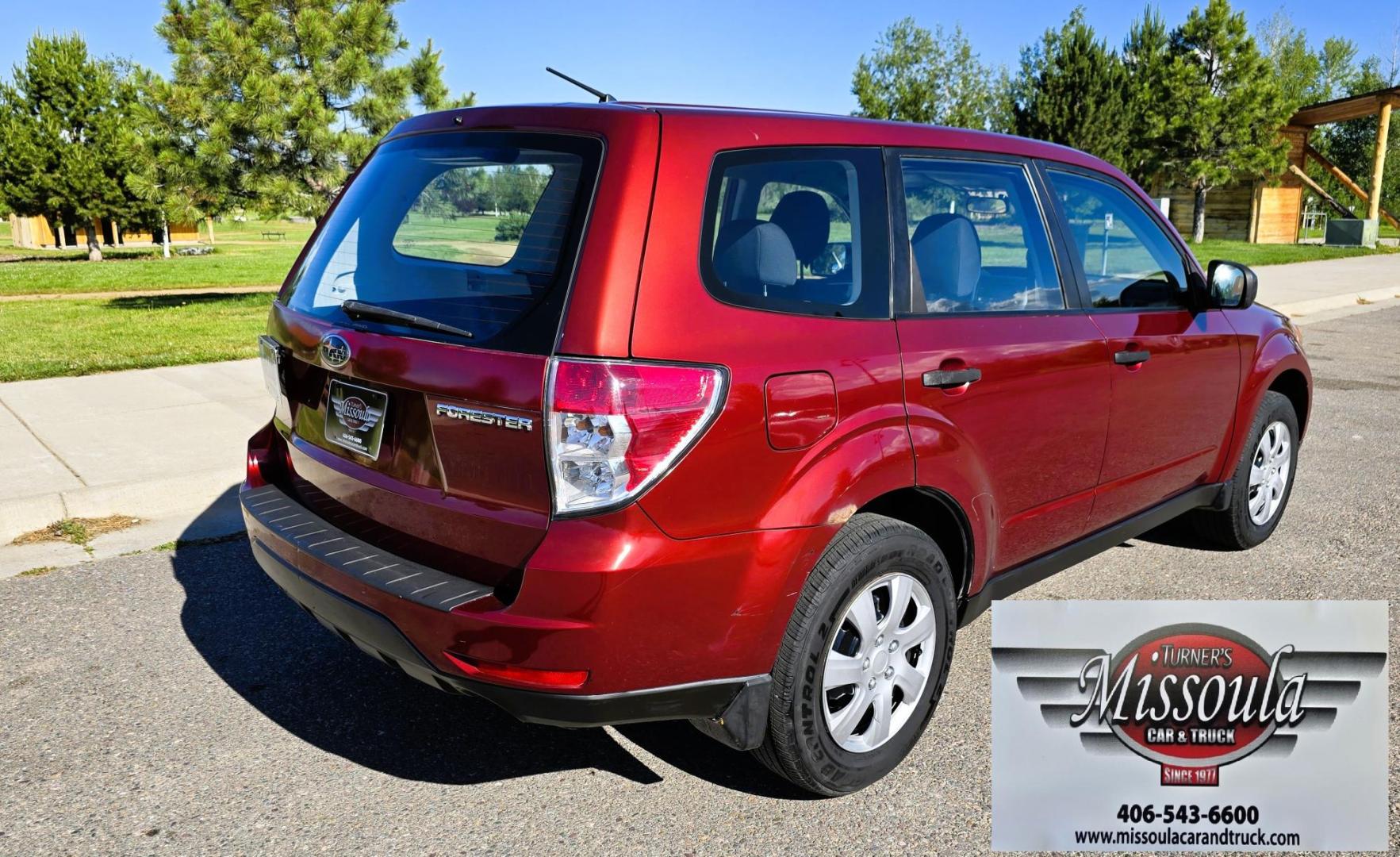 2009 Red /Black Subaru Forester 2.5X (JF2SH61609H) with an 2.5L H4 SOHC 16V engine, 4-Speed Automatic Overdrive transmission, located at 450 N Russell, Missoula, MT, 59801, (406) 543-6600, 46.874496, -114.017433 - Two Owner, Go Almost Anywhere AWD Subaru Forester. 2.5L H4 Engine. Automatic Transmission. Air Conditioning. Power Windows and Locks. Cruise Control. Tilt Steering. AM FM CD Player. Clean Title and Carfax. Head Gaskets were replaced at 92K Miles. We Finance through local Credit Unions. We do NOT - Photo#8