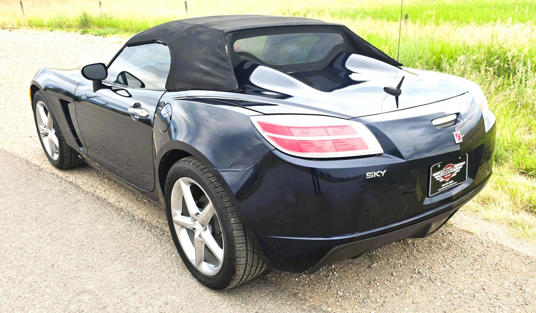 2007 Blue /Black Saturn Sky Convertible (1G8MB35B07Y) with an 2.4L L4 DOHC 16V engine, Automatic transmission, located at 450 N Russell, Missoula, MT, 59801, (406) 543-6600, 46.874496, -114.017433 - Photo#8