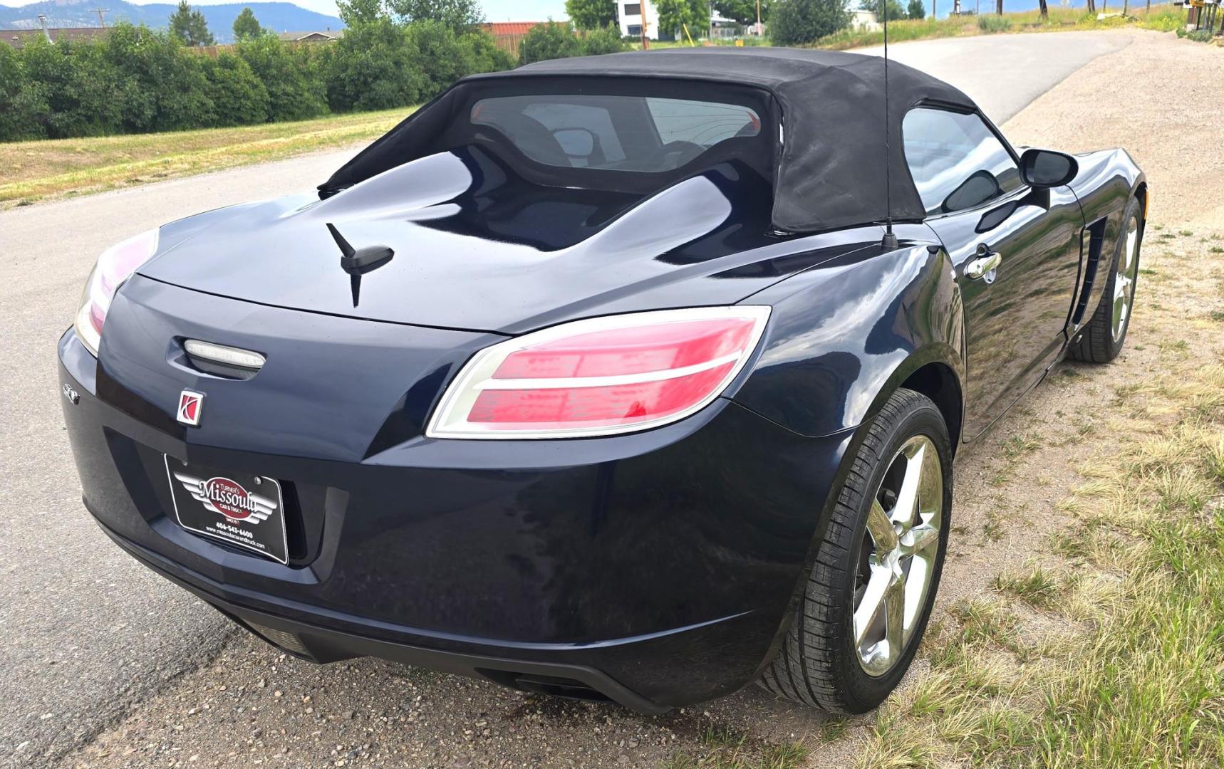 2007 Blue /Black Saturn Sky Convertible (1G8MB35B07Y) with an 2.4L L4 DOHC 16V engine, Automatic transmission, located at 450 N Russell, Missoula, MT, 59801, (406) 543-6600, 46.874496, -114.017433 - Photo#12