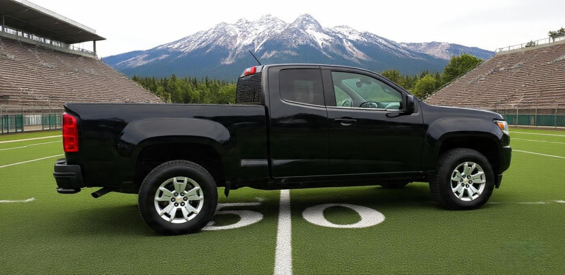 2017 Black /Black Chevrolet Colorado LT Ext. Cab 2WD (1GCHSCEAXH1) with an 2.5L L4 DOHC 16V GAS engine, 6A transmission, located at 450 N Russell, Missoula, MT, 59801, (406) 543-6600, 46.874496, -114.017433 - Score a Touchdown on this great Deal! One Owner 2017 Colorado LT 2WD Pickup. Economical 2.5L I4 Engine. Automatic Transmission. Air Conditioning. Tilt Steering. Cruise Control. Power Windows and Locks. Backup Camera. Touchscreen AM FM SAT with Bluetooth Audio and Phone Connection. Clean Title and Ca- Photo#0