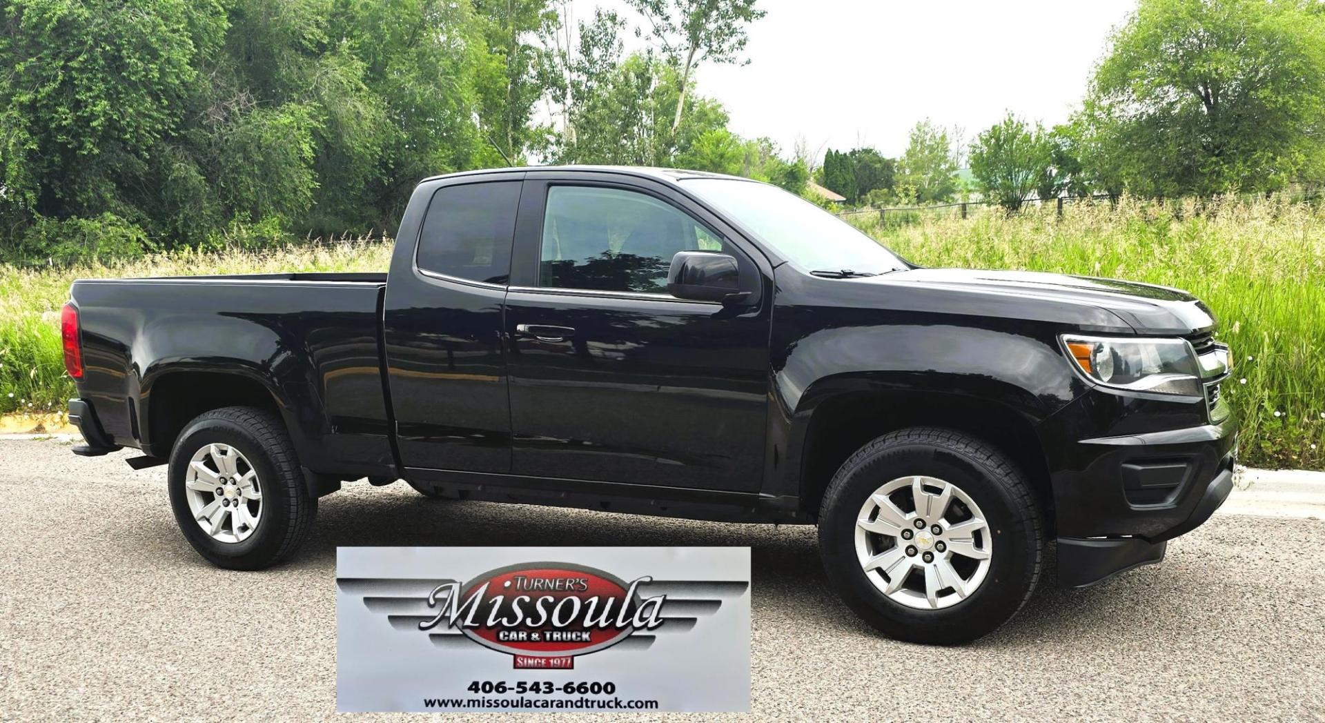 2017 Black /Black Chevrolet Colorado LT Ext. Cab 2WD (1GCHSCEAXH1) with an 2.5L L4 DOHC 16V GAS engine, 6A transmission, located at 450 N Russell, Missoula, MT, 59801, (406) 543-6600, 46.874496, -114.017433 - Score a Touchdown on this great Deal! One Owner 2017 Colorado LT 2WD Pickup. Economical 2.5L I4 Engine. Automatic Transmission. Air Conditioning. Tilt Steering. Cruise Control. Power Windows and Locks. Backup Camera. Touchscreen AM FM SAT with Bluetooth Audio and Phone Connection. Clean Title and Ca- Photo#3