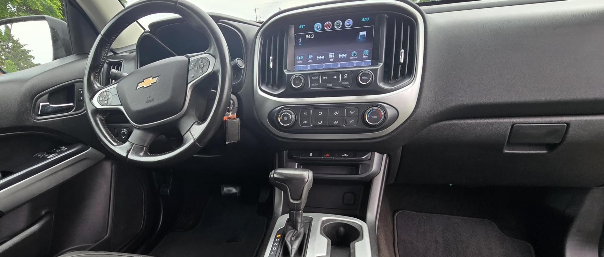 2017 Black /Black Chevrolet Colorado LT Ext. Cab 2WD (1GCHSCEAXH1) with an 2.5L L4 DOHC 16V GAS engine, 6A transmission, located at 450 N Russell, Missoula, MT, 59801, (406) 543-6600, 46.874496, -114.017433 - Score a Touchdown on this great Deal! One Owner 2017 Colorado LT 2WD Pickup. Economical 2.5L I4 Engine. Automatic Transmission. Air Conditioning. Tilt Steering. Cruise Control. Power Windows and Locks. Backup Camera. Touchscreen AM FM SAT with Bluetooth Audio and Phone Connection. Clean Title and Ca- Photo#13