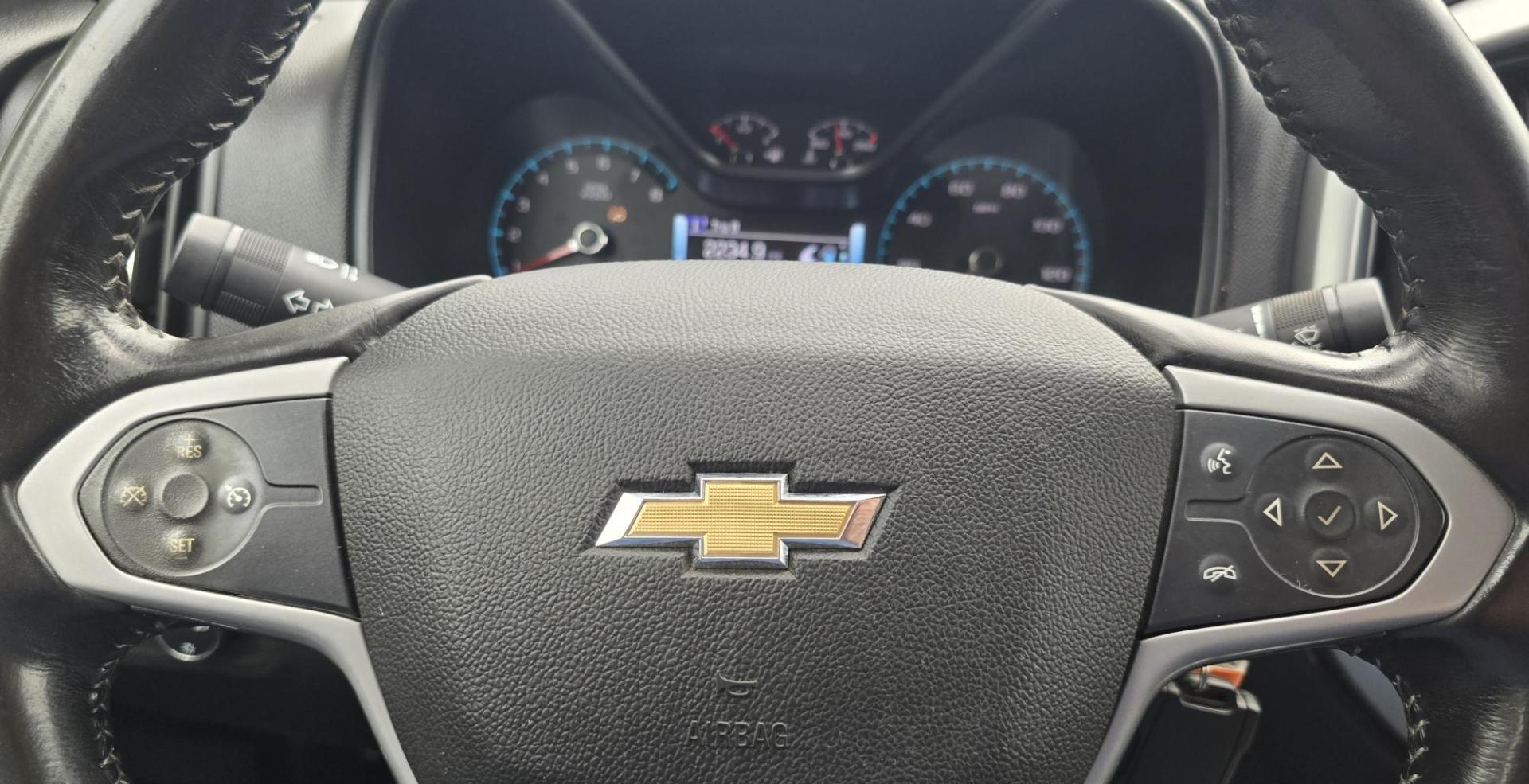 2017 Black /Black Chevrolet Colorado LT Ext. Cab 2WD (1GCHSCEAXH1) with an 2.5L L4 DOHC 16V GAS engine, 6A transmission, located at 450 N Russell, Missoula, MT, 59801, (406) 543-6600, 46.874496, -114.017433 - Score a Touchdown on this great Deal! One Owner 2017 Colorado LT 2WD Pickup. Economical 2.5L I4 Engine. Automatic Transmission. Air Conditioning. Tilt Steering. Cruise Control. Power Windows and Locks. Backup Camera. Touchscreen AM FM SAT with Bluetooth Audio and Phone Connection. Clean Title and Ca- Photo#16