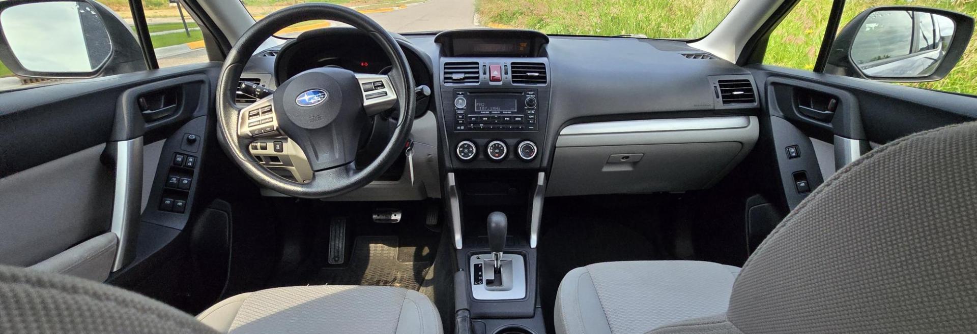 2014 Blue /White Subaru Forester 2.5i (JF2SJAAC6EH) with an 2.5L H4 SOHC 16V engine, 6-Speed Automatic transmission, located at 450 N Russell, Missoula, MT, 59801, (406) 543-6600, 46.874496, -114.017433 - Patriotic Blue 2 Owner Subaru with a clean Title and Carfax. 2.5L I4 Engine. Automatic Transmission. Air Conditioning. Cruise Control. Power Windows and Locks. AM FM CD Player. Bluetooth Audio and Phone Connection. Tires are in Very Good Condition. We Finance through local Credit Unions. We do N- Photo#17