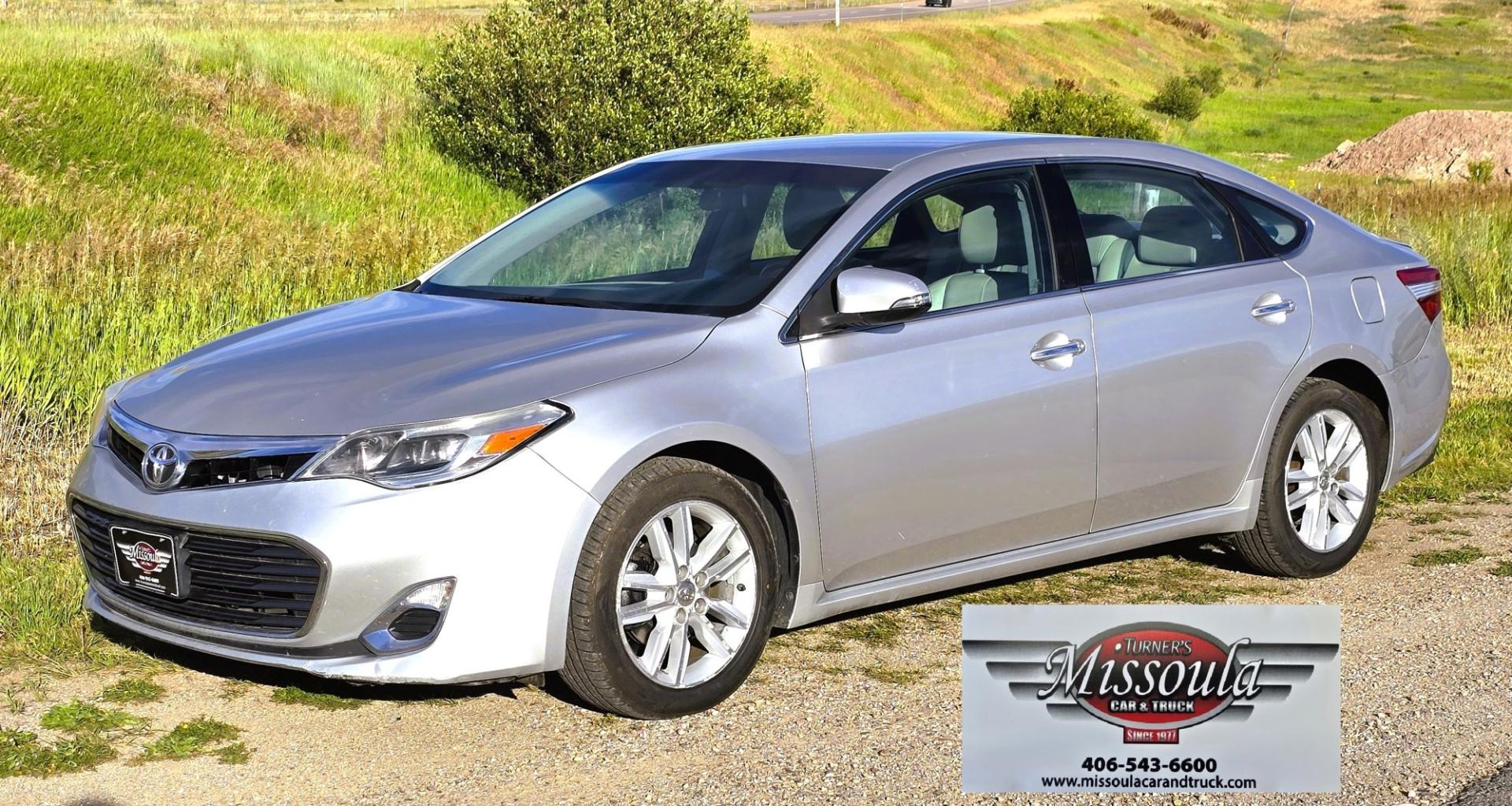 2014 Silver /White Toyota Avalon XLE (4T1BK1EB2EU) with an 3.5L V6 engine, Automatic transmission, located at 450 N Russell, Missoula, MT, 59801, (406) 543-6600, 46.874496, -114.017433 - Another Great Running Toyota. 3.5L V6 Engine. Front Wheel Drive. Power Heated Front Seats. Air Conditioning. Cruise. Control. Tilt Steering. AM FM CD Player. Bluetooth Audio and Phone Connection. Backup Camera. Clean Title and Carfax. If your looking for a reliable commuter car. Look no further.- Photo#2