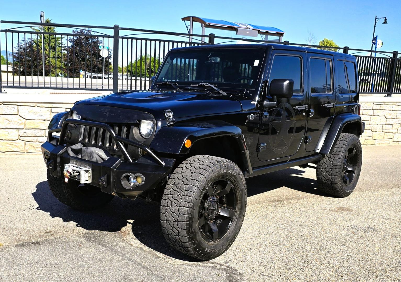 2013 Black /Black Jeep Wrangler Unlimited Rubicon 4WD (1C4HJWFG2DL) with an 3.6L V6 DOHC 24V FFV engine, Automatic transmission, located at 450 N Russell, Missoula, MT, 59801, (406) 543-6600, 46.874496, -114.017433 - Ready for Off-Road or a Classy Date on the town. 2013 Jeep Rubicon 4WD. 4 Door with a Hardtop. 3.6L V6 Engine. Automatic Transmission. Heated Front Seats. Nice Aftermarket Wheels. 8K Lb Winch in on Heavy Duty Front Bumper. Air Conditioning. Touch Screen Stereo with Bluetooth Phone. Power Windows and- Photo#7