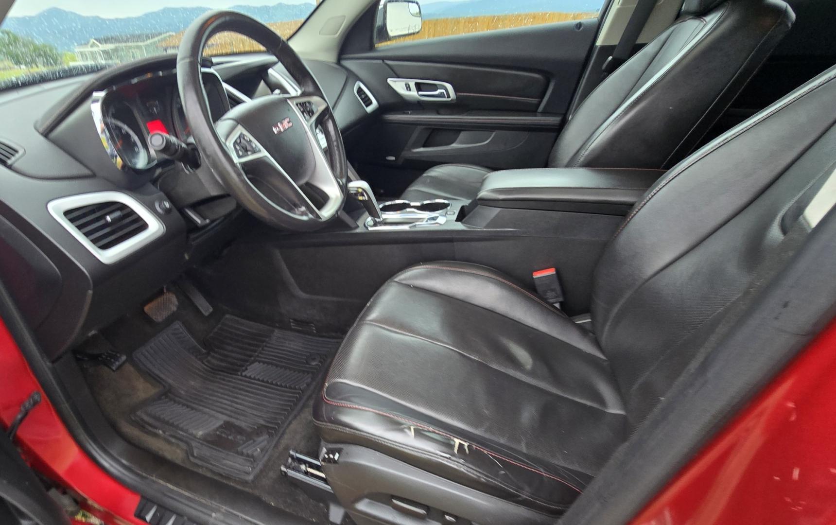 2013 Maroon /Black GMC Terrain SLT2 AWD (2GKFLXE37D6) with an 3.6L V6 DOHC 24V engine, 6A transmission, located at 450 N Russell, Missoula, MT, 59801, (406) 543-6600, 46.874496, -114.017433 - Sharp AWD SUV. Loaded with Features. Solid 3.6L V6 Engine. 6 Speed Automatic Transmission. Sunroof. Heated Front Seats. Power Drivers Seat. Lane Departure Alert. Collision Alert. AM FM XM CD Player. Bluetooth Audio and Phone Connection. Backup Camera. Power Liftgate. Air. Cruise. Tilt. Power Windows- Photo#13