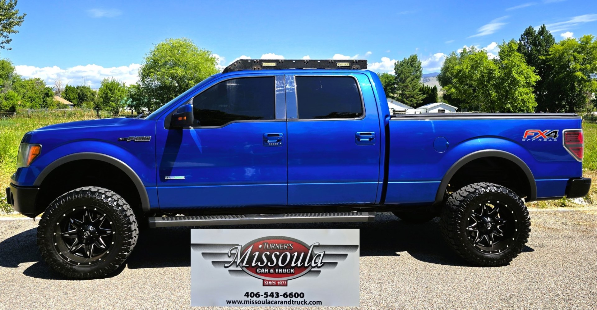 2014 Blue /Gray Ford F-150 FX4 SuperCrew 5.5-ft. Bed 4WD (1FTFW1ETXEF) with an 3.5L V6 TURBO engine, 6A transmission, located at 450 N Russell, Missoula, MT, 59801, (406) 543-6600, 46.874496, -114.017433- Photo#5