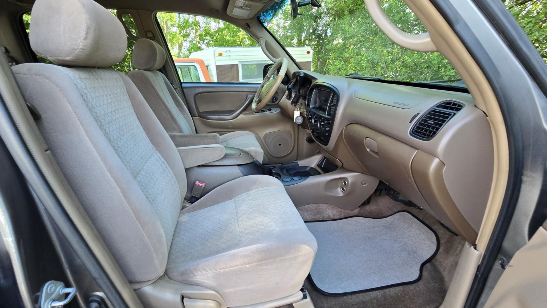 2004 Grey /Gray Toyota Tundra SR5 Double Cab 4WD (5TBDT44104S) with an 4.7L V8 DOHC 32V engine, 4A OD transmission, located at 450 N Russell, Missoula, MT, 59801, (406) 543-6600, 46.874496, -114.017433 - Highly Desirable Toyota Tundra 4WD. 4.7L V8 Engine. Automatic Transmission. Nice Aftermarket Fuel brand Wheels with Excellent Cooper Tires. Air Conditioning. AM FM Bluetooth Touch Screen Stereo with Backup Camera. Power Windows and Locks. Cruise Control. Comes with a Winch and the Winch Mount. It's- Photo#11