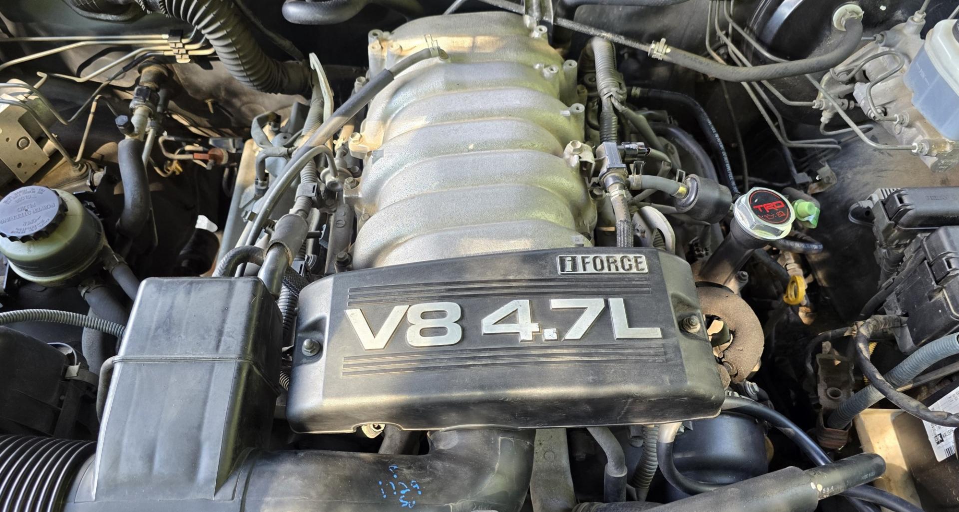 2004 Grey /Gray Toyota Tundra SR5 Double Cab 4WD (5TBDT44104S) with an 4.7L V8 DOHC 32V engine, 4A OD transmission, located at 450 N Russell, Missoula, MT, 59801, (406) 543-6600, 46.874496, -114.017433 - Highly Desirable Toyota Tundra 4WD. 4.7L V8 Engine. Automatic Transmission. Nice Aftermarket Fuel brand Wheels with Excellent Cooper Tires. Air Conditioning. AM FM Bluetooth Touch Screen Stereo with Backup Camera. Power Windows and Locks. Cruise Control. Comes with a Winch and the Winch Mount. It's- Photo#16