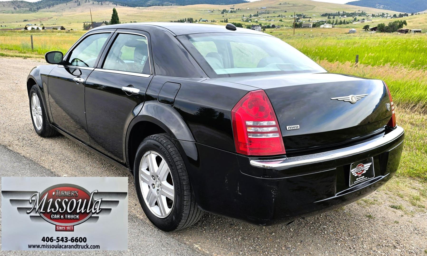 2006 Black /Black Chrysler 300 C AWD (2C3KK63H36H) with an 5.7L V8 OHV 16V engine, 5A OD transmission, located at 450 N Russell, Missoula, MT, 59801, (406) 543-6600, 46.874496, -114.017433 - Tons of Power with a 5.7L V8 Hemi Engine. Comfortable to drive. 5 Speed Automatic Overdrive Transmission. AWD. Heated Power Front Seats. Air Conditioning. CRusie Control. Power Windows and Locks. Aftermarket Touch Screen Stereo. Because oft he age of this vehicle, our lenders do NOT offer finan- Photo#4