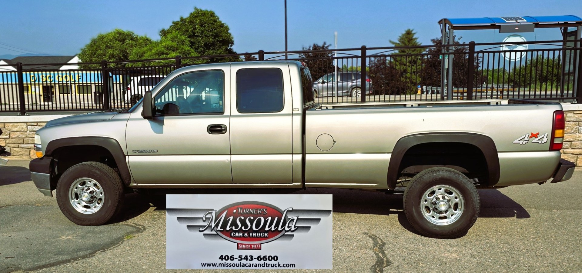 2002 Pewter /Brown Chevrolet Silverado 2500HD Ext. Cab Long Bed 4WD (1GCHK29U62E) with an 6.0L V8 OHV 16V engine, Automatic transmission, located at 450 N Russell, Missoula, MT, 59801, (406) 543-6600, 46.874496, -114.017433 - You read that right. Only 63,239 Miles. 4WD. 6.0L V8 Engine. Long Box. Extended Cab 4 Door. Automatic Transmission. Body is Very Straight. Air Conditioning. Cruise Control. Tilt Steering. Power Windows and Locks. Aftermarket Touch Screen Stereo with Bluetooth Audio and Phone Connection. Clean Title- Photo#5
