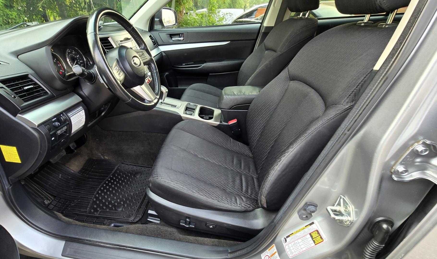 2011 Silver /Gray Subaru Outback 2.5i Premium (4S4BRBGC5B3) with an 2.5L H4 DOHC 16V engine, CVT transmission, located at 450 N Russell, Missoula, MT, 59801, (406) 543-6600, 46.874496, -114.017433 - Clean Two Owner AWD SUV with a Timing Belt that was replaced 30k Miles Ago. 2.5L H4 Engine. Automatic Transmission. Power Sunroof. Heated Front Seats. Power Drivers Seat. Power Windows and Locks. AM FM CD Player. Roof Rack. Clean Title and Carfax. We Finance through local Credit Unions. We do NOT- Photo#15