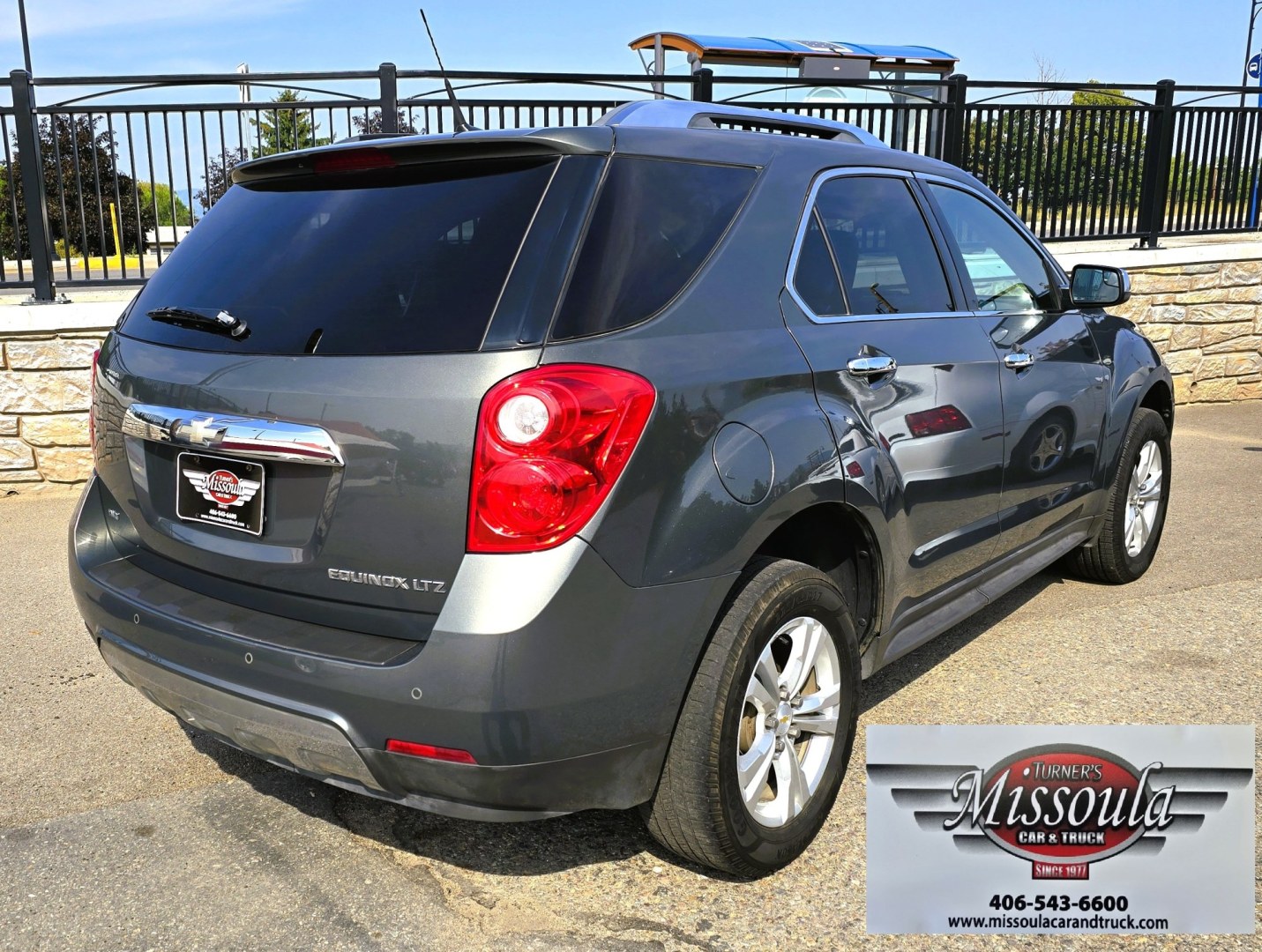 2013 Green /Gray Chevrolet Equinox LTZ AWD (2GNFLGEK1D6) with an 2.4L L4 DOHC 16V engine, 6A transmission, located at 450 N Russell, Missoula, MT, 59801, (406) 543-6600, 46.874496, -114.017433 - Roomy AWD SUV. Economical 2.4L I4 Engine. 6 Speed Automatic Transmission. Power Front Seats. Heated Front Seats. Air Conditioning Blows Cold. Cruise Control. Tilt Steering. AM FM XM CD Pler. Bluetooth Audio and Phone Connection.- Photo#3