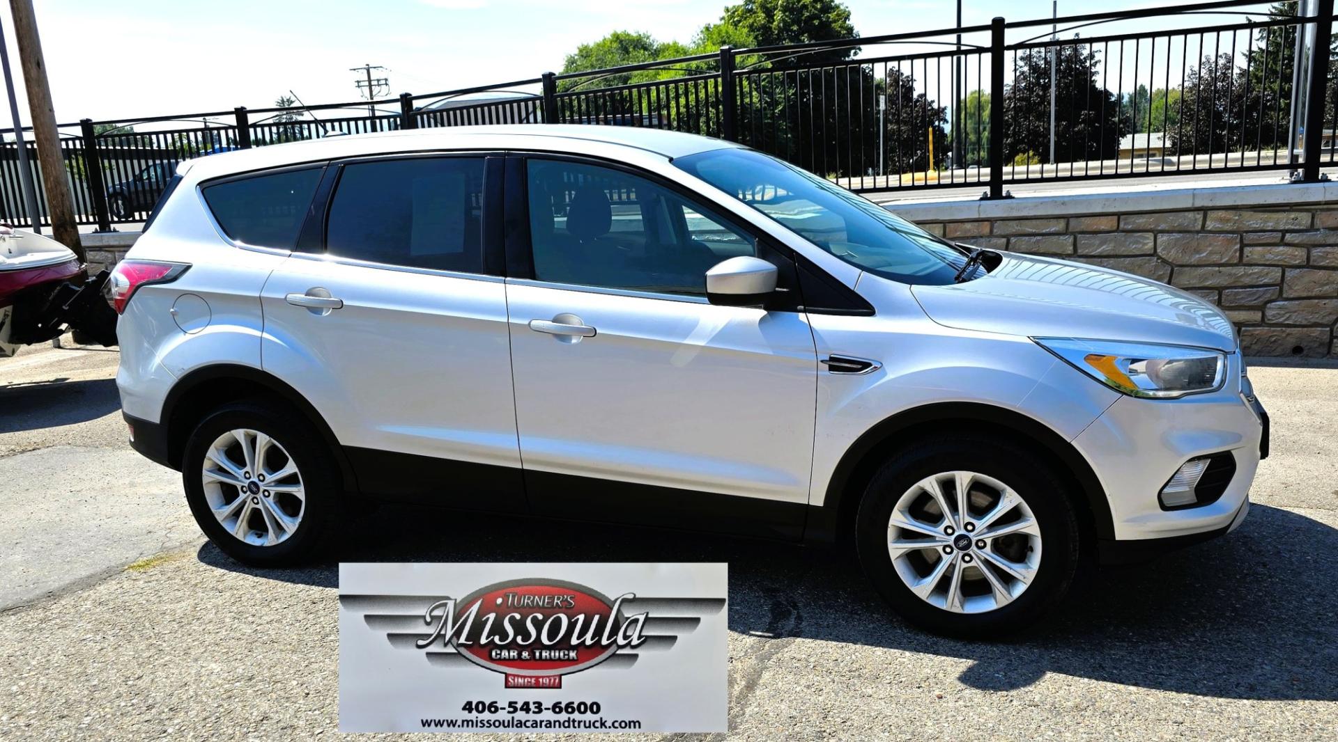 2017 Silver /Grey Ford Escape SE 4WD (1FMCU9GD9HU) with an 1.5L L4 DOHC 16V engine, 6A transmission, located at 450 N Russell, Missoula, MT, 59801, (406) 543-6600, 46.874496, -114.017433- Photo#2