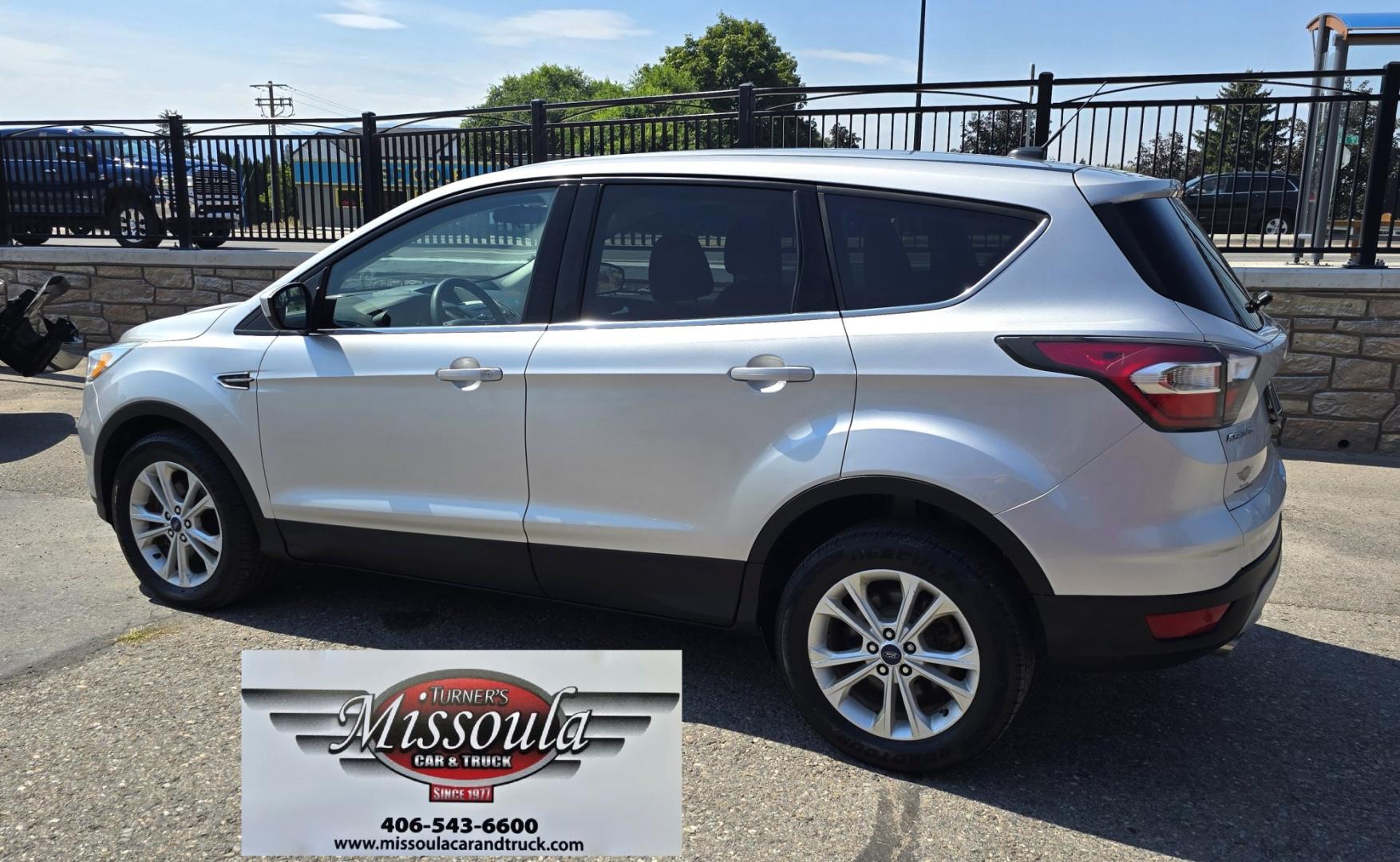 2017 Silver /Grey Ford Escape SE 4WD (1FMCU9GD9HU) with an 1.5L L4 DOHC 16V engine, 6A transmission, located at 450 N Russell, Missoula, MT, 59801, (406) 543-6600, 46.874496, -114.017433- Photo#7