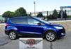 2013 Blue /Tan Ford Escape SEL 4WD (1FMCU9H96DU) with an 2.0L L4 DOHC 16V engine, 6-Speed Automatic transmission, located at 450 N Russell, Missoula, MT, 59801, (406) 543-6600, 46.874496, -114.017433 - Classy Blue Economy Two Owner AWD SUV. 2.0L I4 Engine. 6 Speed Select Shift Automatic Transmission. Navigation. AM FM XM Sync Stereo with CD Player. Bluetooth Audio and Phone Connection. Air Conditioning. Tilt and Telescoping Steering. Backup Camera. Backup Camera. Roof Rack. Towing. Parking Sensors- Photo#0