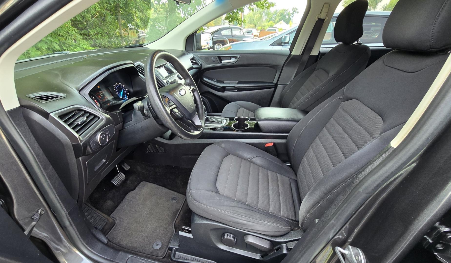 2015 Grey /Gray Ford Edge SE FWD (2FMTK3G92FB) with an 2.0L L4 DOHC 16V engine, 6A transmission, located at 450 N Russell, Missoula, MT, 59801, (406) 543-6600, 46.874496, -114.017433 - Clean Front Wheel Drive SUV with Good Miles for it's age. 2.0L I4 Engine. 6 Speed Automatic Transmission. Air Conditioning. Cruise Control. Power Windows and Locks. Backup Camera. AM FM CD Player with Bluetooth and Microsoft Sync. Clean Title and Carfax.- Photo#11