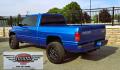 2001 Blue /Gray Dodge Ram 1500 Quad Cab short Bed 4WD (3B7HF13Z21G) with an 5.9L V8 OHV 16V engine, Automatic transmission, located at 450 N Russell, Missoula, MT, 59801, (406) 543-6600, 46.874496, -114.017433 - Nice Shiny Blue 4x4 Dodge with a 360 V8 (5.9L) Automatic Transmission. Nice Fuel Brand Wheels. Air Conditioning. Power Windows and Locks. Cruise Control. Clean Interior. Runs and Drives Great. Ready for you to Chrome Out or leave the way she looks, which is Fantastic.- Photo#3