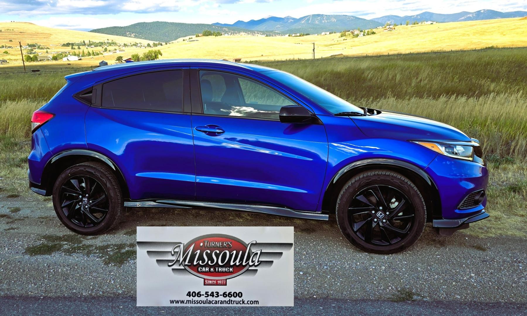 2021 Blue /Black Honda HR-V Sport AWD (3CZRU6H1XMM) with an 1.8L L4 DOHC 16V engine, CVT transmission, located at 450 N Russell, Missoula, MT, 59801, (406) 543-6600, 46.874496, -114.017433 - Salvage Title but Like New Condition. Only 53,500 miles. 1.8L I4 Engine. All Wheel Drive. Air Conditioning. Cruise Control. Power Windows and Locks. AM FM Bluetooth Audio and Phone Connectivity. Air Bags Did NOT Deploy. The accident was on the front and drivers side. The Body and Paint work is i- Photo#5