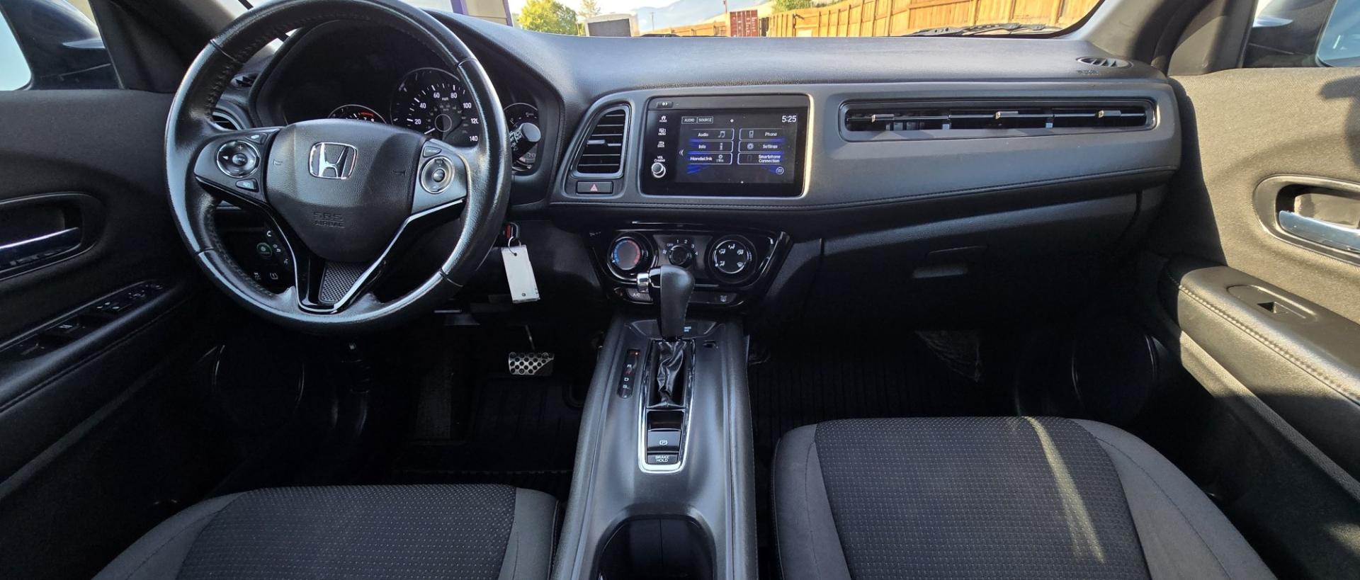 2021 Blue /Black Honda HR-V Sport AWD (3CZRU6H1XMM) with an 1.8L L4 DOHC 16V engine, CVT transmission, located at 450 N Russell, Missoula, MT, 59801, (406) 543-6600, 46.874496, -114.017433 - Salvage Title but Like New Condition. Only 53,500 miles. 1.8L I4 Engine. All Wheel Drive. Air Conditioning. Cruise Control. Power Windows and Locks. AM FM Bluetooth Audio and Phone Connectivity. Air Bags Did NOT Deploy. The accident was on the front and drivers side. The Body and Paint work is i- Photo#11