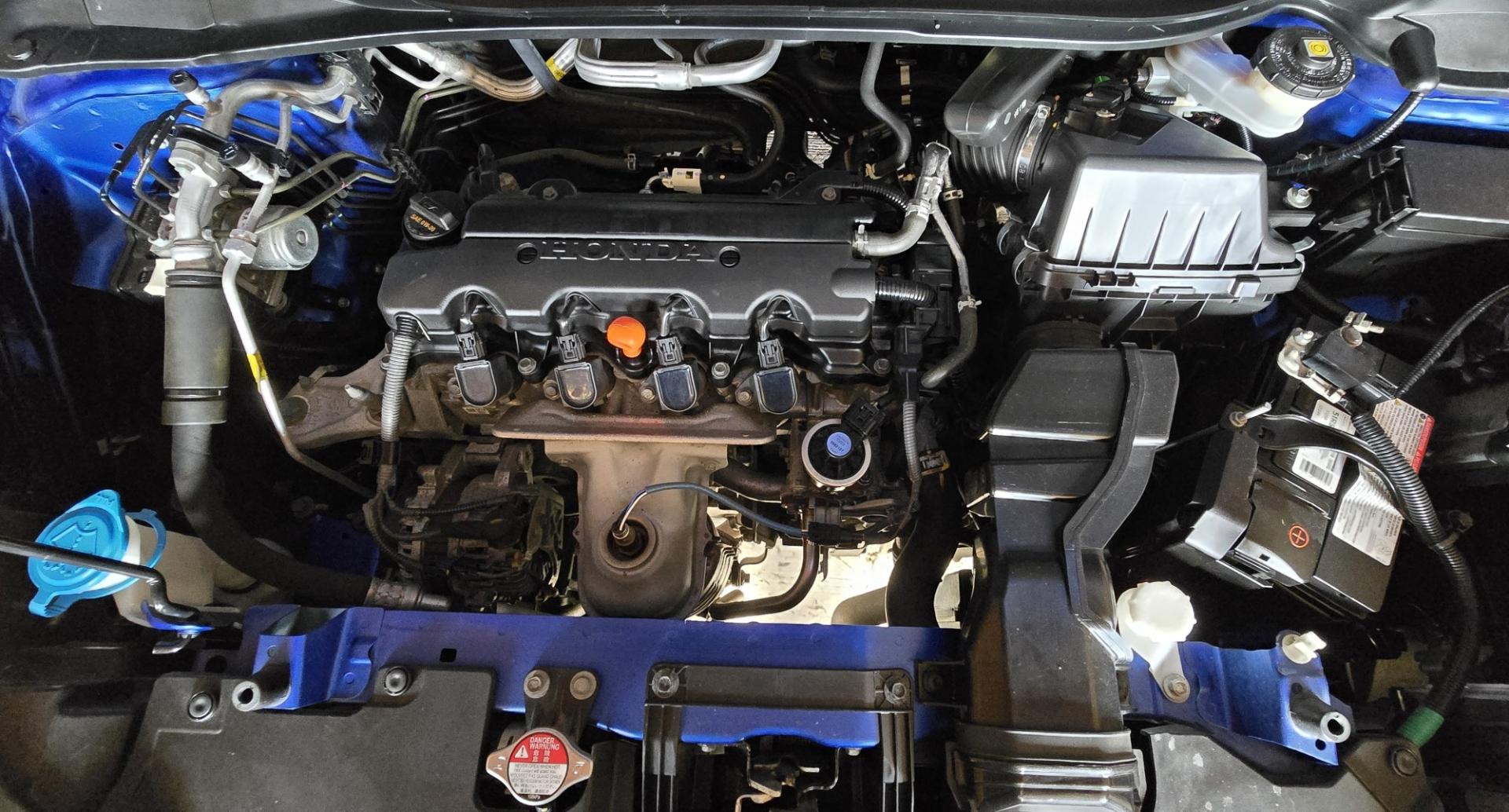 2021 Blue /Black Honda HR-V Sport AWD (3CZRU6H1XMM) with an 1.8L L4 DOHC 16V engine, CVT transmission, located at 450 N Russell, Missoula, MT, 59801, (406) 543-6600, 46.874496, -114.017433 - Salvage Title but Like New Condition. Only 53,500 miles. 1.8L I4 Engine. All Wheel Drive. Air Conditioning. Cruise Control. Power Windows and Locks. AM FM Bluetooth Audio and Phone Connectivity. Air Bags Did NOT Deploy. The accident was on the front and drivers side. The Body and Paint work is i- Photo#14
