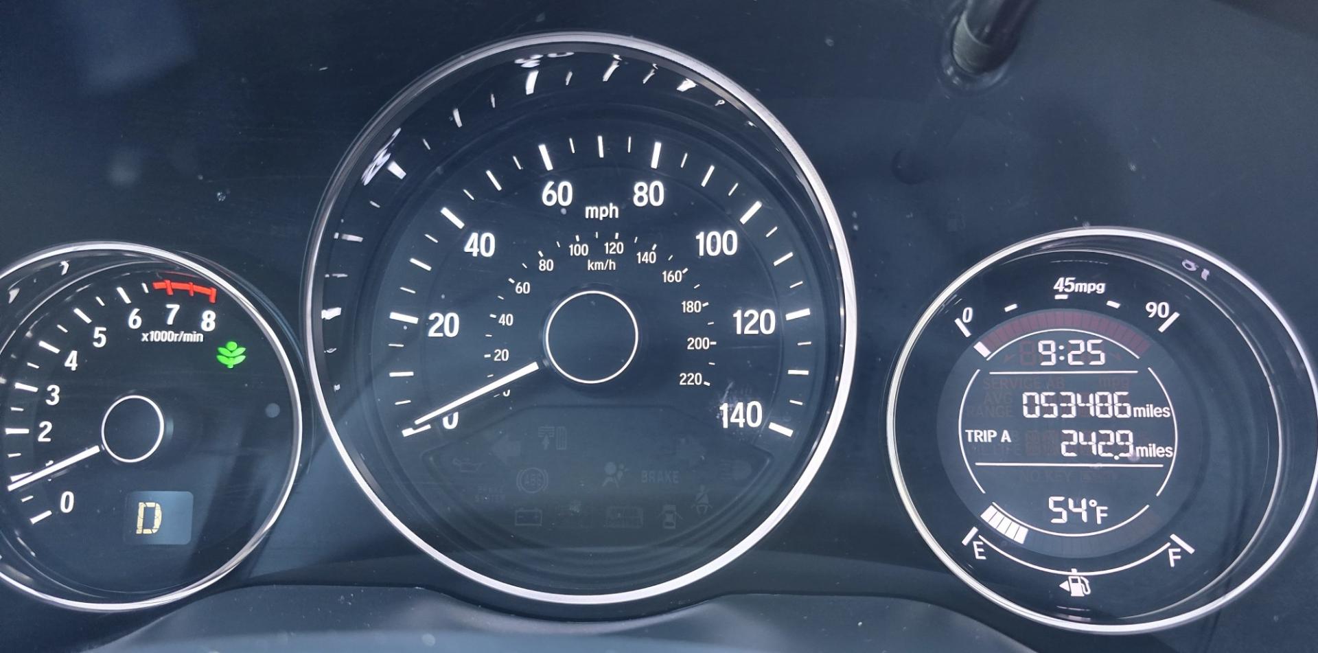 2021 Blue /Black Honda HR-V Sport AWD (3CZRU6H1XMM) with an 1.8L L4 DOHC 16V engine, CVT transmission, located at 450 N Russell, Missoula, MT, 59801, (406) 543-6600, 46.874496, -114.017433 - Salvage Title but Like New Condition. Only 53,500 miles. 1.8L I4 Engine. All Wheel Drive. Air Conditioning. Cruise Control. Power Windows and Locks. AM FM Bluetooth Audio and Phone Connectivity. Air Bags Did NOT Deploy. The accident was on the front and drivers side. The Body and Paint work is i- Photo#15