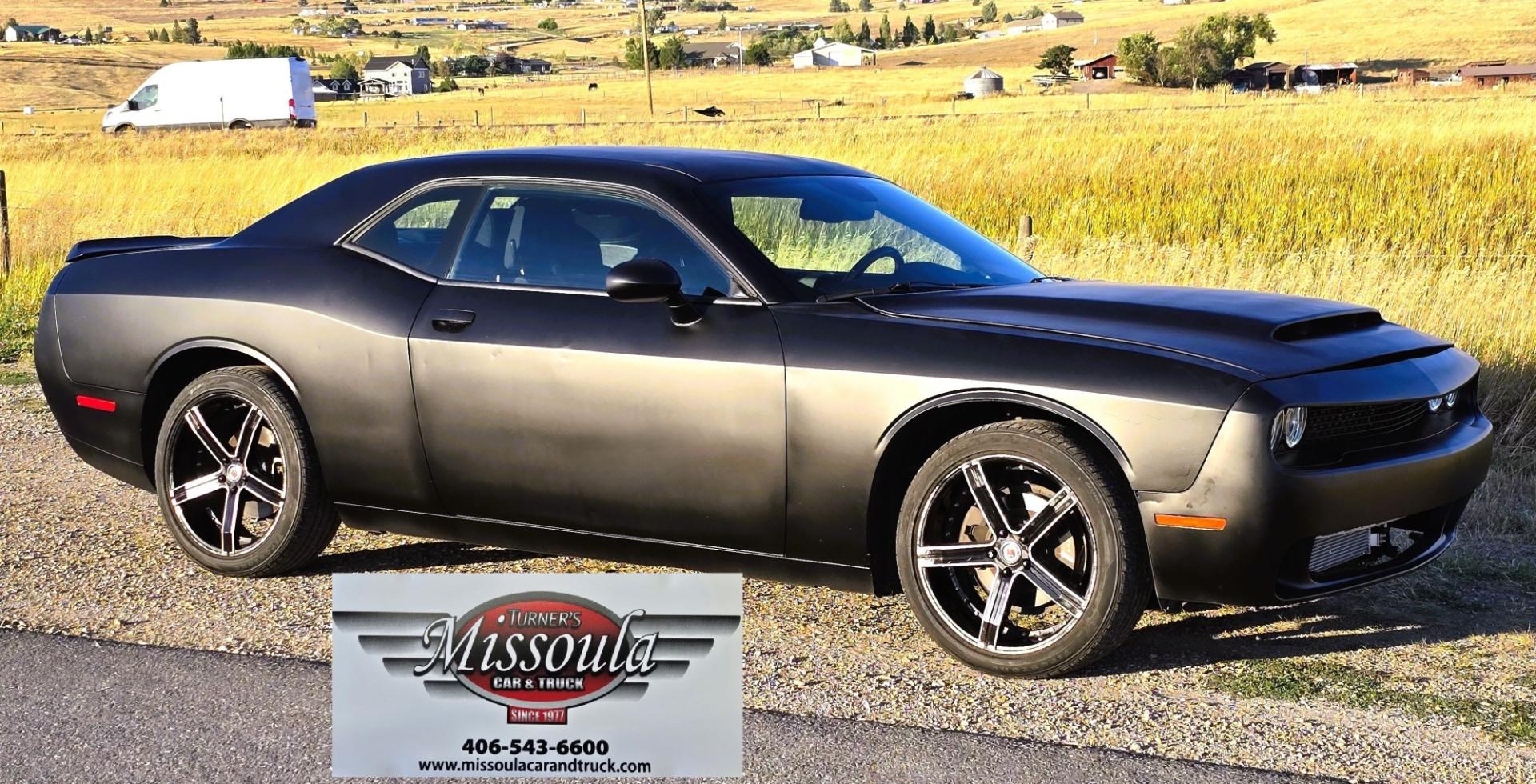 2020 Black /Black Dodge Challenger SXT (2C3CDZAG5LH) with an 3.6L V6 DOHC 24V engine, 8A transmission, located at 450 N Russell, Missoula, MT, 59801, (406) 543-6600, 46.874496, -114.017433 - WELL UNDER BOOK! Detroit Muscle with modern Fuel Economy.. 3.6L V6 Engine with 305 Horse Power. Yet still manages 30 mpg highway. 8 Speed Automatic Transmission. Rear Wheel Drive. Nice aftermarket Wheels with New Tires. Touchscreen Stereo and Climate Control. AM FM XM Radio. Apple Car Play. Android- Photo#6