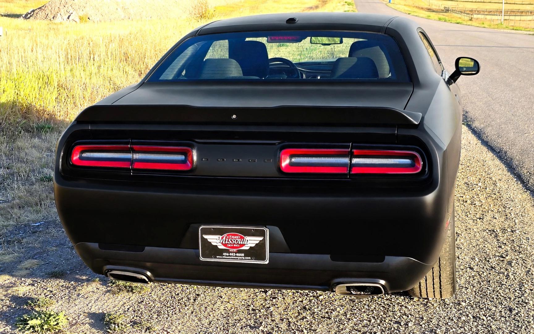 2020 Black /Black Dodge Challenger SXT (2C3CDZAG5LH) with an 3.6L V6 DOHC 24V engine, 8A transmission, located at 450 N Russell, Missoula, MT, 59801, (406) 543-6600, 46.874496, -114.017433 - WELL UNDER BOOK! Detroit Muscle with modern Fuel Economy.. 3.6L V6 Engine with 305 Horse Power. Yet still manages 30 mpg highway. 8 Speed Automatic Transmission. Rear Wheel Drive. Nice aftermarket Wheels with New Tires. Touchscreen Stereo and Climate Control. AM FM XM Radio. Apple Car Play. Android- Photo#9