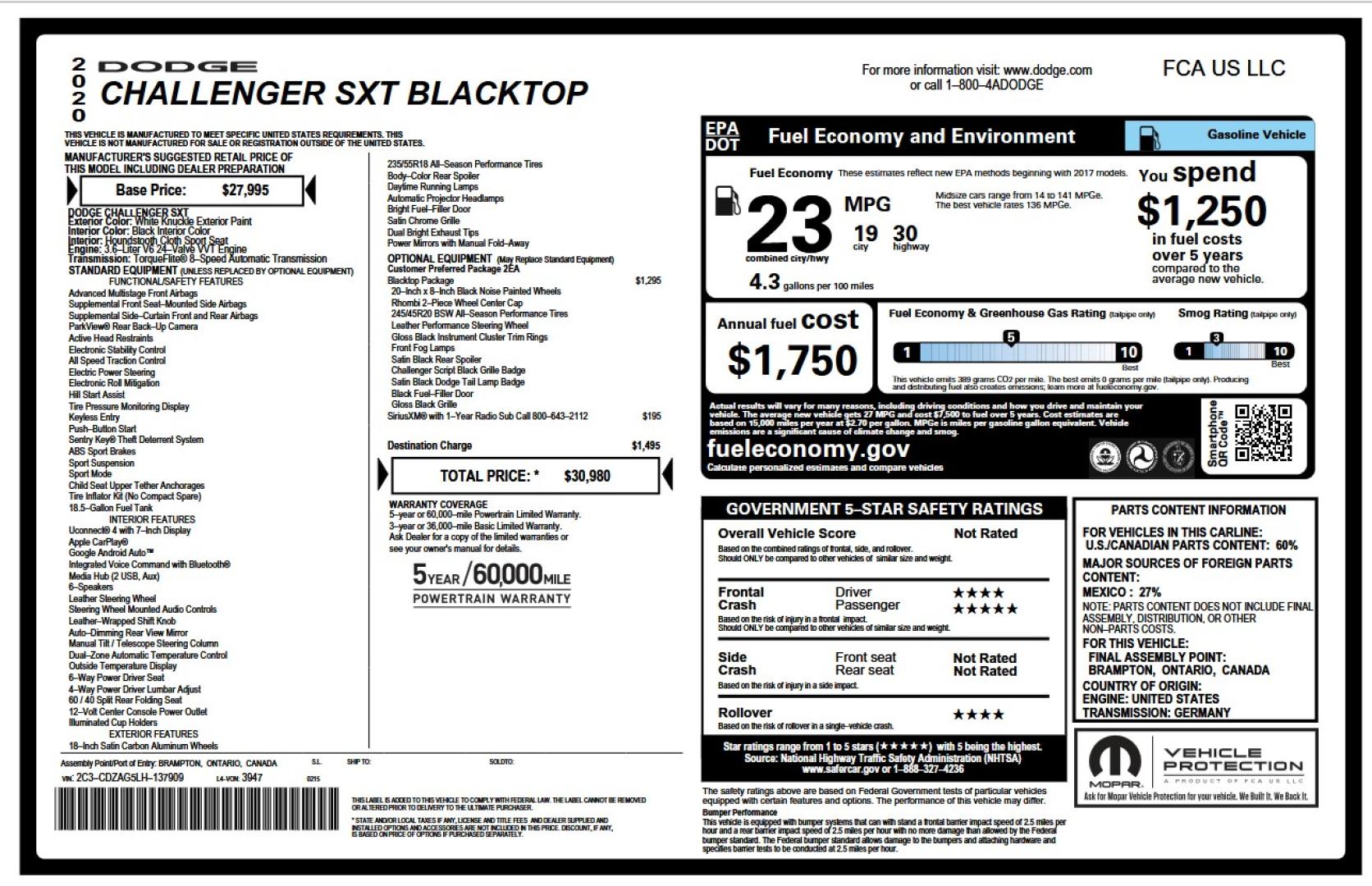 2020 Black /Black Dodge Challenger SXT (2C3CDZAG5LH) with an 3.6L V6 DOHC 24V engine, 8A transmission, located at 450 N Russell, Missoula, MT, 59801, (406) 543-6600, 46.874496, -114.017433 - WELL UNDER BOOK! Detroit Muscle with modern Fuel Economy.. 3.6L V6 Engine with 305 Horse Power. Yet still manages 30 mpg highway. 8 Speed Automatic Transmission. Rear Wheel Drive. Nice aftermarket Wheels with New Tires. Touchscreen Stereo and Climate Control. AM FM XM Radio. Apple Car Play. Android- Photo#21