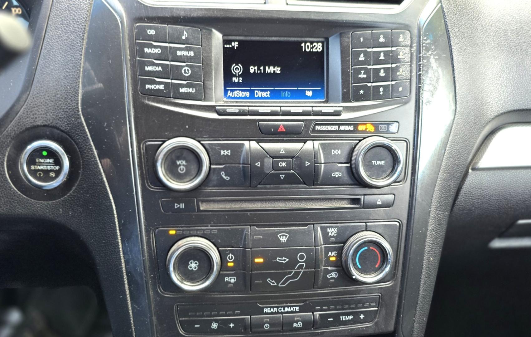 2017 Grey /Black Ford Explorer XLT 4WD (1FM5K8DH4HG) with an 2.3L L4 DOHC 16V engine, 6A transmission, located at 450 N Russell, Missoula, MT, 59801, (406) 543-6600, 46.874496, -114.017433 - Another Sturdy AWD SUV from Missoula Car and Truck. Economical 2.3L I4 Engine. 6 Speed Automatic Transmission. Third Row Seats. Front and Rear Climate Control. Air. Cruise. Tilt. Power Windows and Locks. AM FM XM CD Player. Bluetooth Audio and Phone Connection. Backup Camera. Two Owner. Clean Title- Photo#8