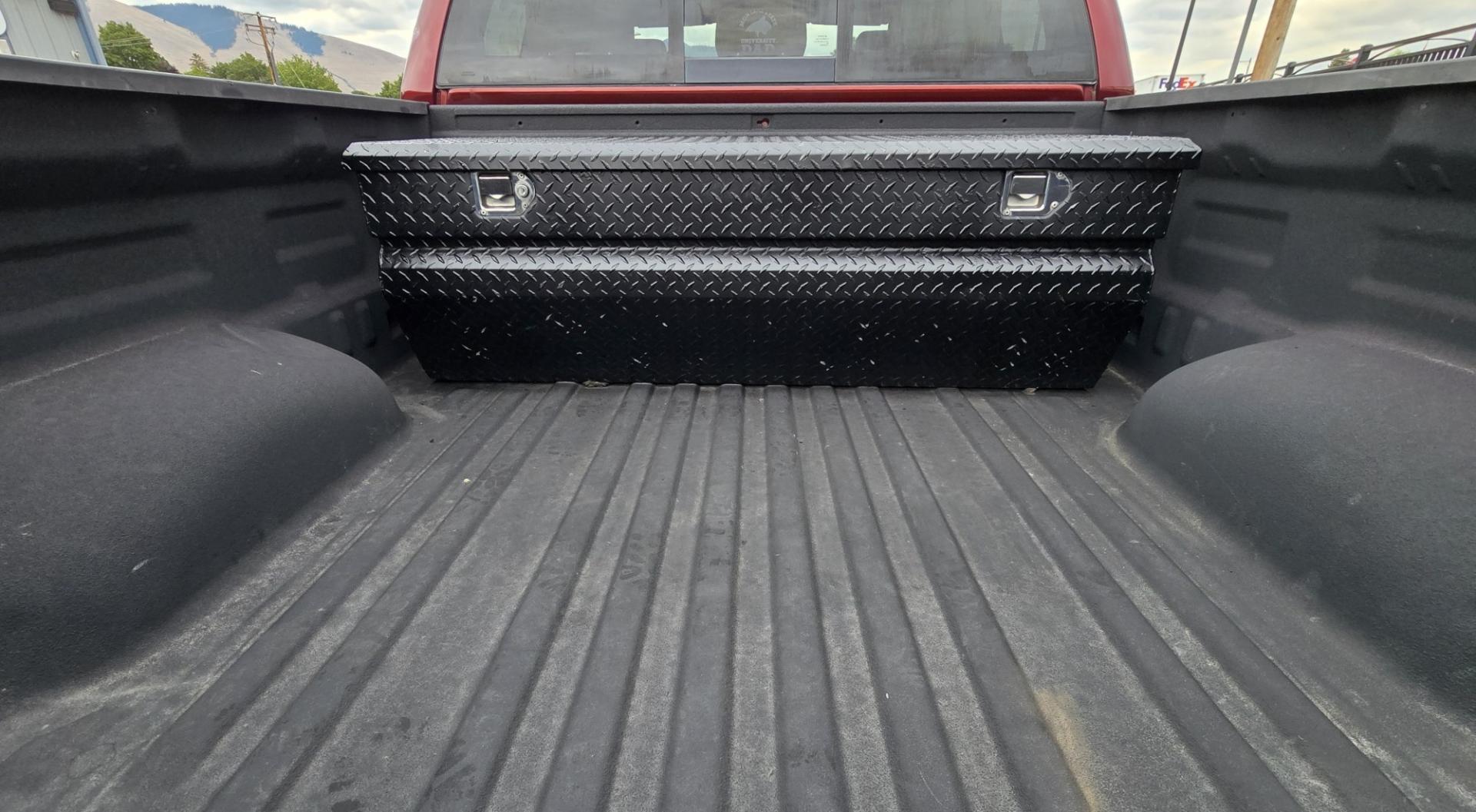 2008 Maroon /Tan Toyota Tundra SR5 Double Cab 5.7L 4WD (5TFBV54198X) with an 5.7L V8 DOHC 32V engine, 6A OD transmission, located at 450 N Russell, Missoula, MT, 59801, (406) 543-6600, 46.874496, -114.017433 - One Owner 2008 Tundra with a Strong 5.7L V8 Engine. Automatic Transmission. 6.5 Foot Bed. Freshly Serviced Air Conditioning. Power Windows and Locks. Cloth Seats. AM FM CD Player. Running Board. Tool Box. We Finance through local Credit Unions. We do NOT offer In House (Buy Here Pay Here) Financ- Photo#14