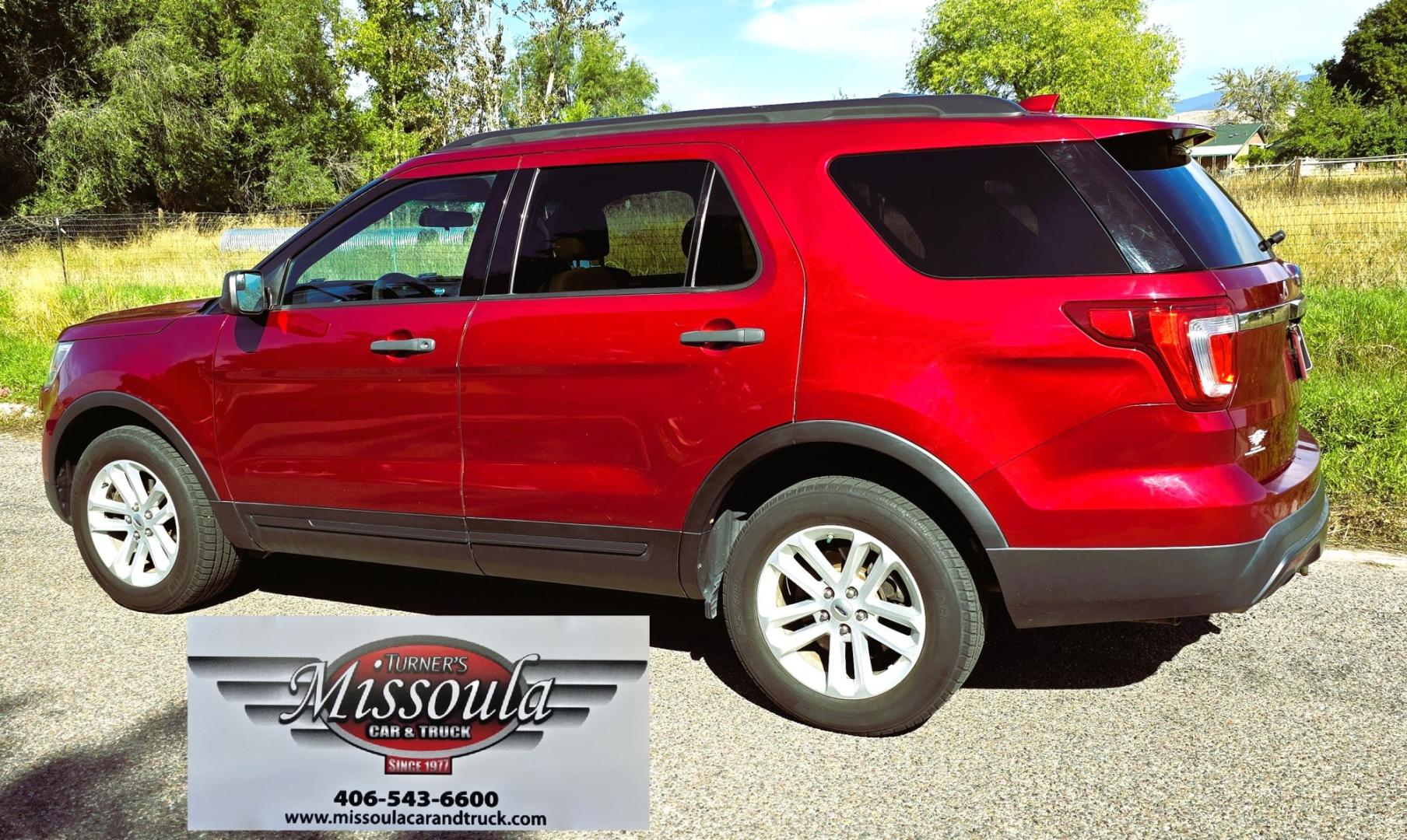 2016 Red /Tan Ford Explorer Base 4WD (1FM5K8B86GG) with an 3.5L V6 DOHC 24V engine, 6A transmission, located at 450 N Russell, Missoula, MT, 59801, (406) 543-6600, 46.874496, -114.017433 - Another Sturdy AWD SUV Ford Explorer. Excellent Miles for it's age. 3.5L V6 Engine. Automatic Transmission. Air Conditioning. Bluetooth Wireless. AM FM CD Player. Backup Camera. Two Owner. We Finance through local Credit Unions. We do NOT offer In House (Buy Here Pay Here) Financing.- Photo#5