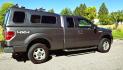 2012 Grey /Gray Ford F-150 XLT SuperCab 6.5-ft. Bed 4WD (1FTEX1EM3CF) with an 3.7L V6 DOHC 24V engine, 6-Speed Automatic transmission, located at 450 N Russell, Missoula, MT, 59801, (406) 543-6600, 46.874496, -114.017433 - 4WD Ford F-150 Pickup with Nice Matching Topper. 3.7L V6 Engine. 6 Speed Automatic Transmission. New Tires! Air Conditioning. AM FM CD Player with Bluetooth Phone Connectivity. Cruise Control. Seats 6. Rear Sliding Window. We Finance through local Credit Unions. We do NOT offer In House (Buy Her- Photo#1