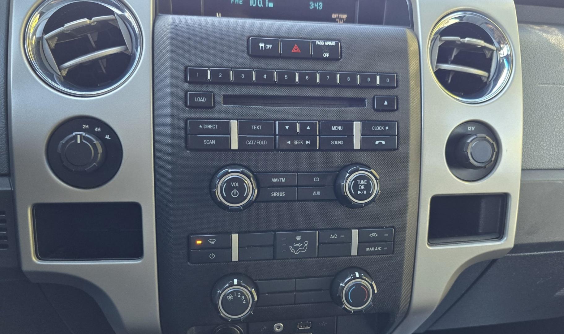 2012 Grey /Gray Ford F-150 XLT SuperCab 6.5-ft. Bed 4WD (1FTEX1EM3CF) with an 3.7L V6 DOHC 24V engine, 6-Speed Automatic transmission, located at 450 N Russell, Missoula, MT, 59801, (406) 543-6600, 46.874496, -114.017433 - 4WD Ford F-150 Pickup with Nice Matching Topper. 3.7L V6 Engine. 6 Speed Automatic Transmission. New Tires! Air Conditioning. AM FM CD Player with Bluetooth Phone Connectivity. Cruise Control. Seats 6. Rear Sliding Window. We Finance through local Credit Unions. We do NOT offer In House (Buy Her- Photo#16