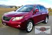 2010 Red /Gray Lexus RX 350 AWD (JTJBK1BA2A2) with an 3.5L V6 DOHC 24V engine, 5A transmission, located at 450 N Russell, Missoula, MT, 59801, (406) 543-6600, 46.874496, -114.017433- Photo#3