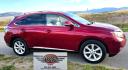 2010 Red /Gray Lexus RX 350 AWD (JTJBK1BA2A2) with an 3.5L V6 DOHC 24V engine, 5A transmission, located at 450 N Russell, Missoula, MT, 59801, (406) 543-6600, 46.874496, -114.017433- Photo#6