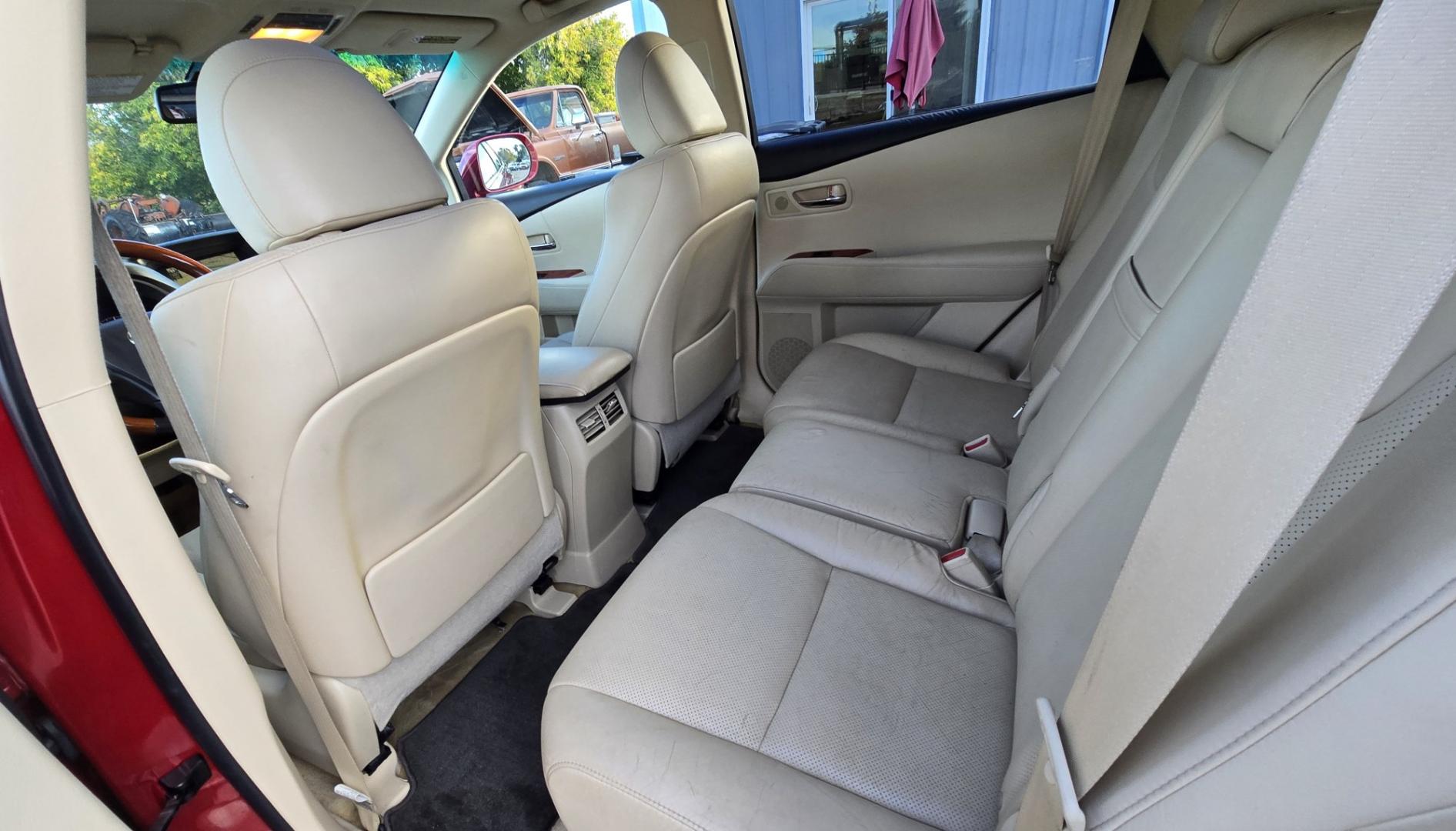 2010 Red /Gray Lexus RX 350 AWD (JTJBK1BA2A2) with an 3.5L V6 DOHC 24V engine, 5A transmission, located at 450 N Russell, Missoula, MT, 59801, (406) 543-6600, 46.874496, -114.017433- Photo#15