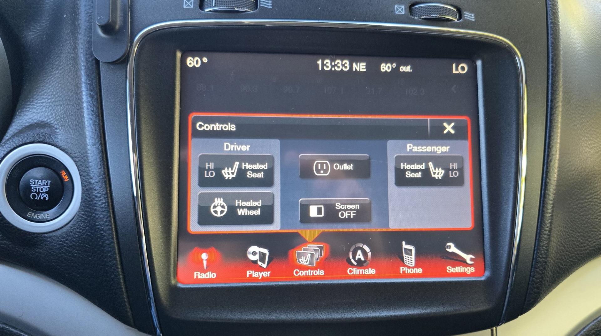 2016 Silver /Black Dodge Journey R/T AWD (3C4PDDFG9GT) with an 3.6L V6 DOHC 24V engine, 6A transmission, located at 450 N Russell, Missoula, MT, 59801, (406) 543-6600, 46.874496, -114.017433 - Reliable AWD SUV with 3rd Row Seating. Great Family Car at an Affordable Price. 3.6L V6 Engine. 6 Speed Automatic Transmission. NEW Tires Front and Rear Air Conditioning Touch Screen AM FM Sat CD Player with Bluetooth Cruise Control Tilt Steering Heated Seats and Steering Wheel We Fina- Photo#12