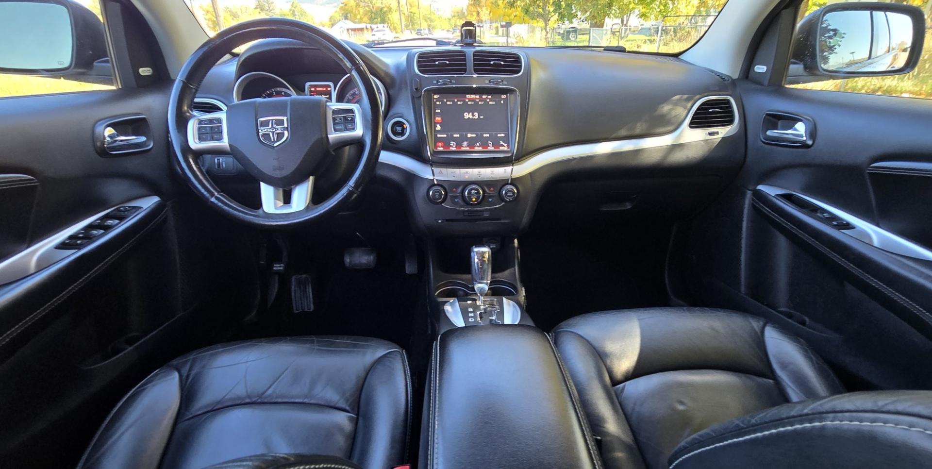 2016 Silver /Black Dodge Journey R/T AWD (3C4PDDFG9GT) with an 3.6L V6 DOHC 24V engine, 6A transmission, located at 450 N Russell, Missoula, MT, 59801, (406) 543-6600, 46.874496, -114.017433 - Reliable AWD SUV with 3rd Row Seating. Great Family Car at an Affordable Price. 3.6L V6 Engine. 6 Speed Automatic Transmission. NEW Tires Front and Rear Air Conditioning Touch Screen AM FM Sat CD Player with Bluetooth Cruise Control Tilt Steering Heated Seats and Steering Wheel We Fina- Photo#17