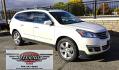 2015 White /Gray Chevrolet Traverse LTZ AWD (1GNKVJKD3FJ) with an 3.6L V6 DOHC 24V engine, 6 Speed Automatic transmission, located at 450 N Russell, Missoula, MT, 59801, (406) 543-6600, 46.874496, -114.017433 - There is a lot of car for the money here. 2015 AWD Chevy Traverse. 3.6L V6 Engine. 6 Speed Automatic Transmission. 3rd Row Seating. Navigation. Backup Camera. Heated and Cooled Front Seats. Two Sunroofs. Front and Rear Climate Control. AM FM CD Player with Touch Screen. Bluetooth Audio and Phone. Cl- Photo#5