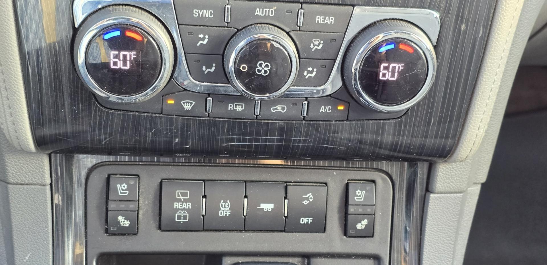 2015 White /Gray Chevrolet Traverse LTZ AWD (1GNKVJKD3FJ) with an 3.6L V6 DOHC 24V engine, 6 Speed Automatic transmission, located at 450 N Russell, Missoula, MT, 59801, (406) 543-6600, 46.874496, -114.017433 - There is a lot of car for the money here. 2015 AWD Chevy Traverse. 3.6L V6 Engine. 6 Speed Automatic Transmission. 3rd Row Seating. Navigation. Backup Camera. Heated and Cooled Front Seats. Two Sunroofs. Front and Rear Climate Control. AM FM CD Player with Touch Screen. Bluetooth Audio and Phone. Cl- Photo#11