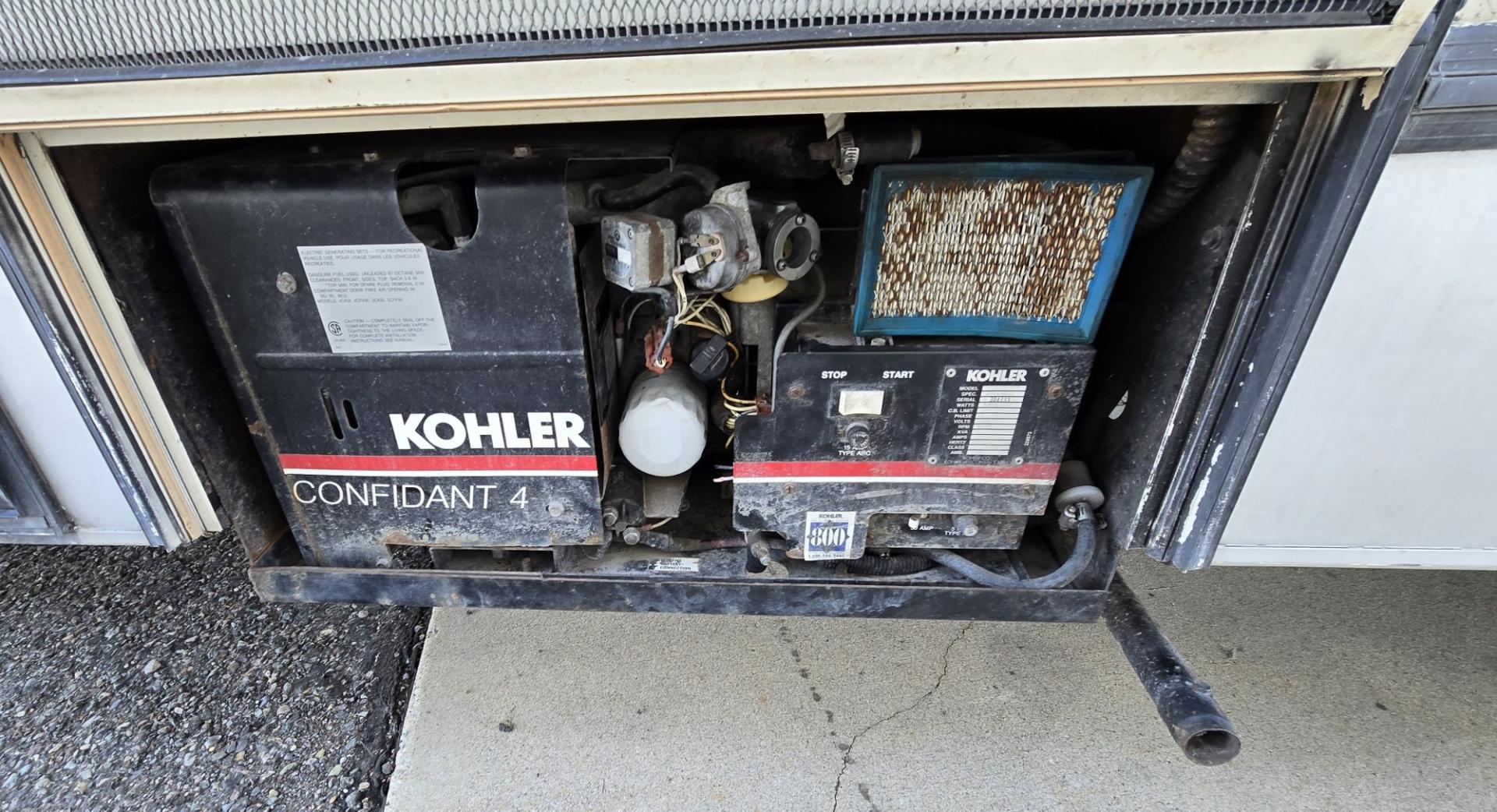 1993 White /Brown Ford Econoline E350 (1FDKE30GXPH) with an 7.5L V8 OHV 16V engine, Automatic transmission, located at 450 N Russell, Missoula, MT, 59801, (406) 543-6600, 46.874496, -114.017433 - Not Perfect but with these Miles, this Motor-home is a Steal! You read that right. Under 40K Miles. 7.5L V8 Engine. Like New Michelin Tires all around. RV was just winterized. Plumbing seems good. Electrical works on plug in. Fridge will run on electric or propane(hasn't been tested). Bed in front h- Photo#9
